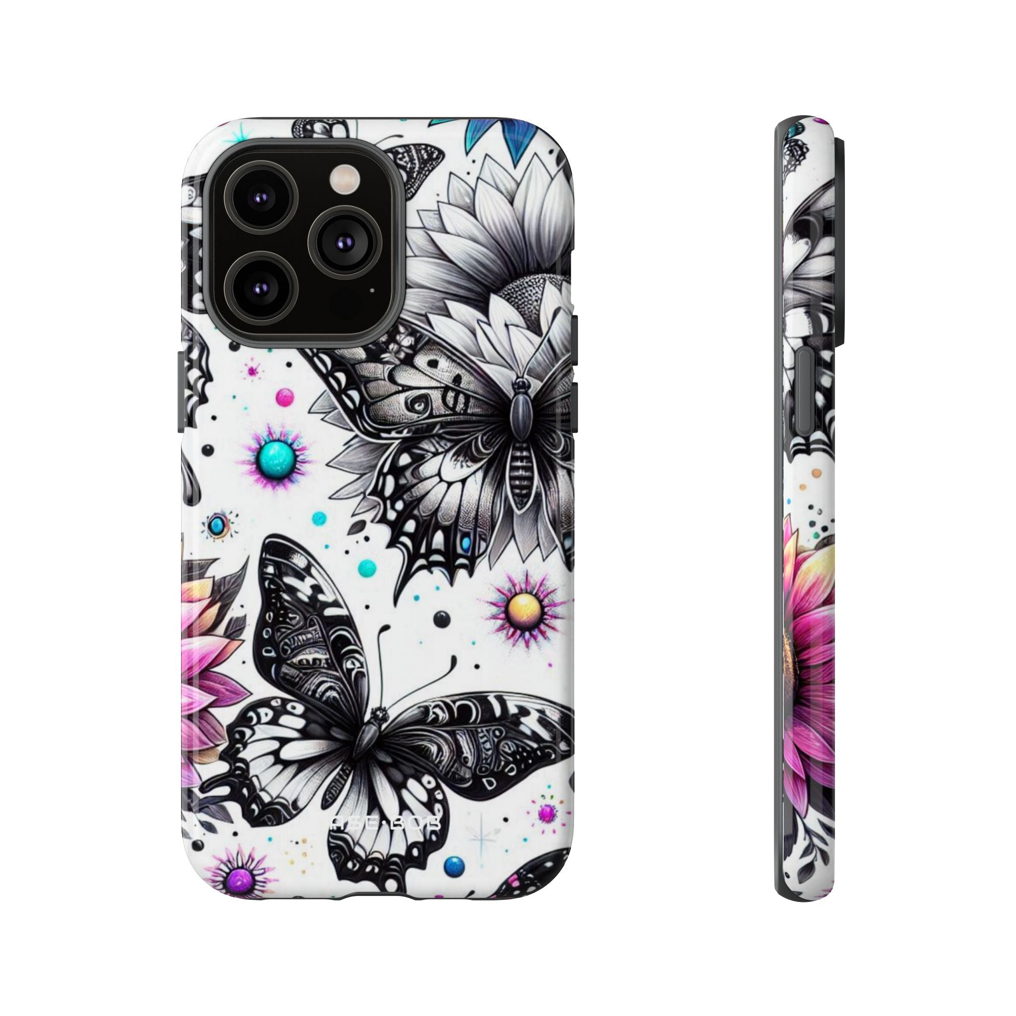 Butterfly Bloom iPhone 14 Pro Max Case - Tough