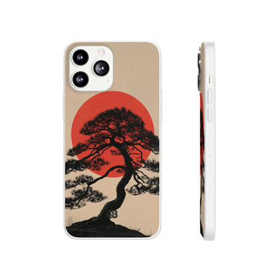 Crimson Pine Solitude · Lite Phone Case for iPhone ·  Beige