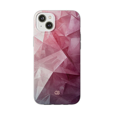Shattered Rose Shards · Soft Phone Case for iPhone