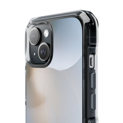 White Impact MagSafe Phone Case for iPhone - Frosted Ribbed Sphere