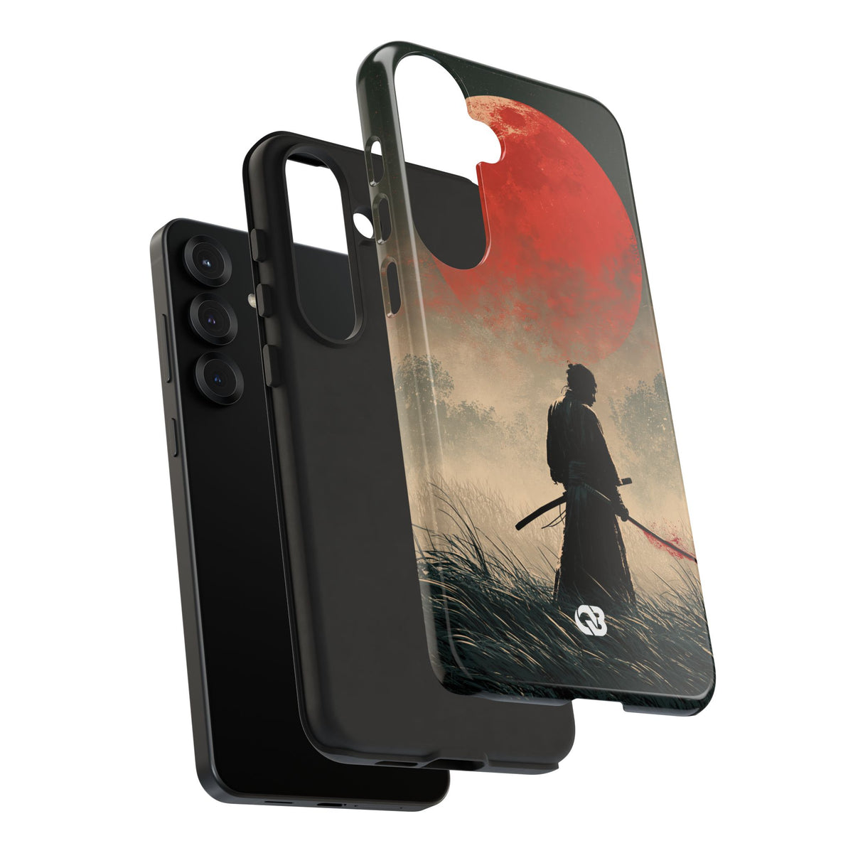 Crimson Moon Ronin · Tough Phone Case for Samsung · Red