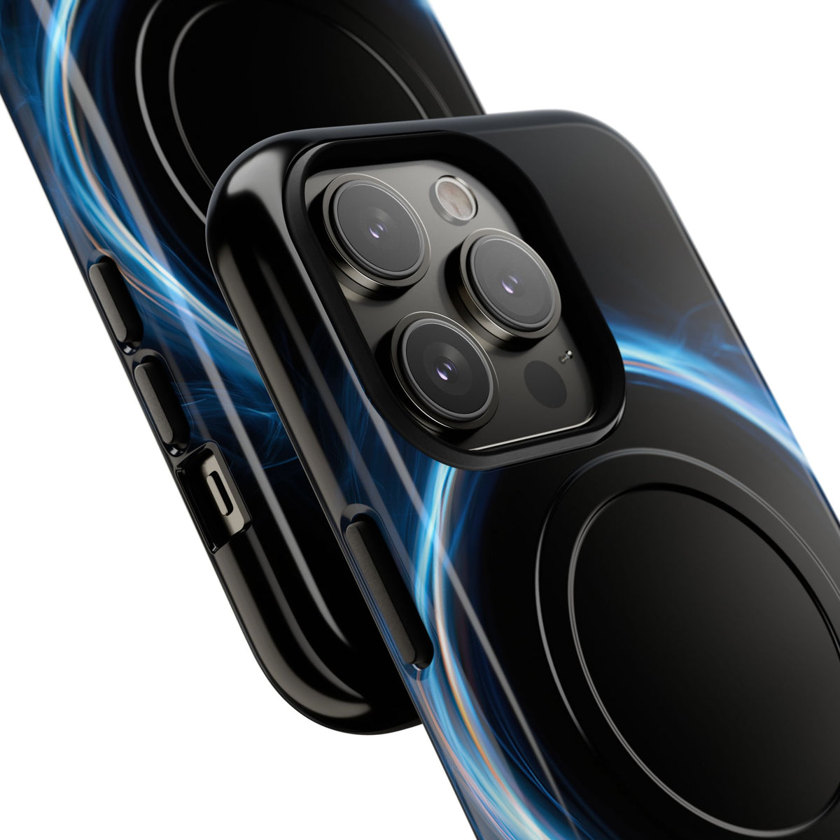 Luminous Corona · Tough 2.0 Magnetic Phone Case for iPhone · Blue