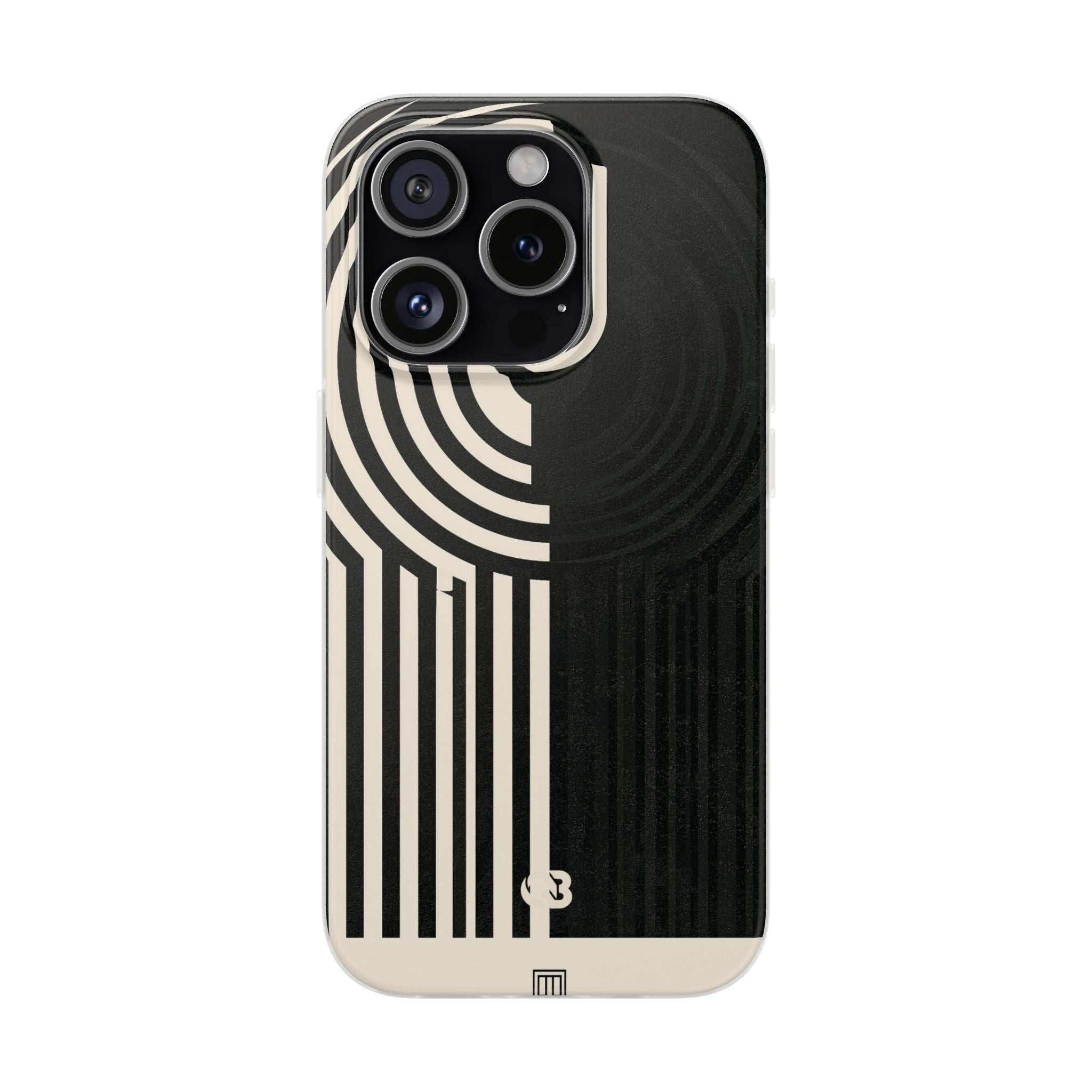 Beige Lite Phone Case for iPhone - Monolith Ivory Signal