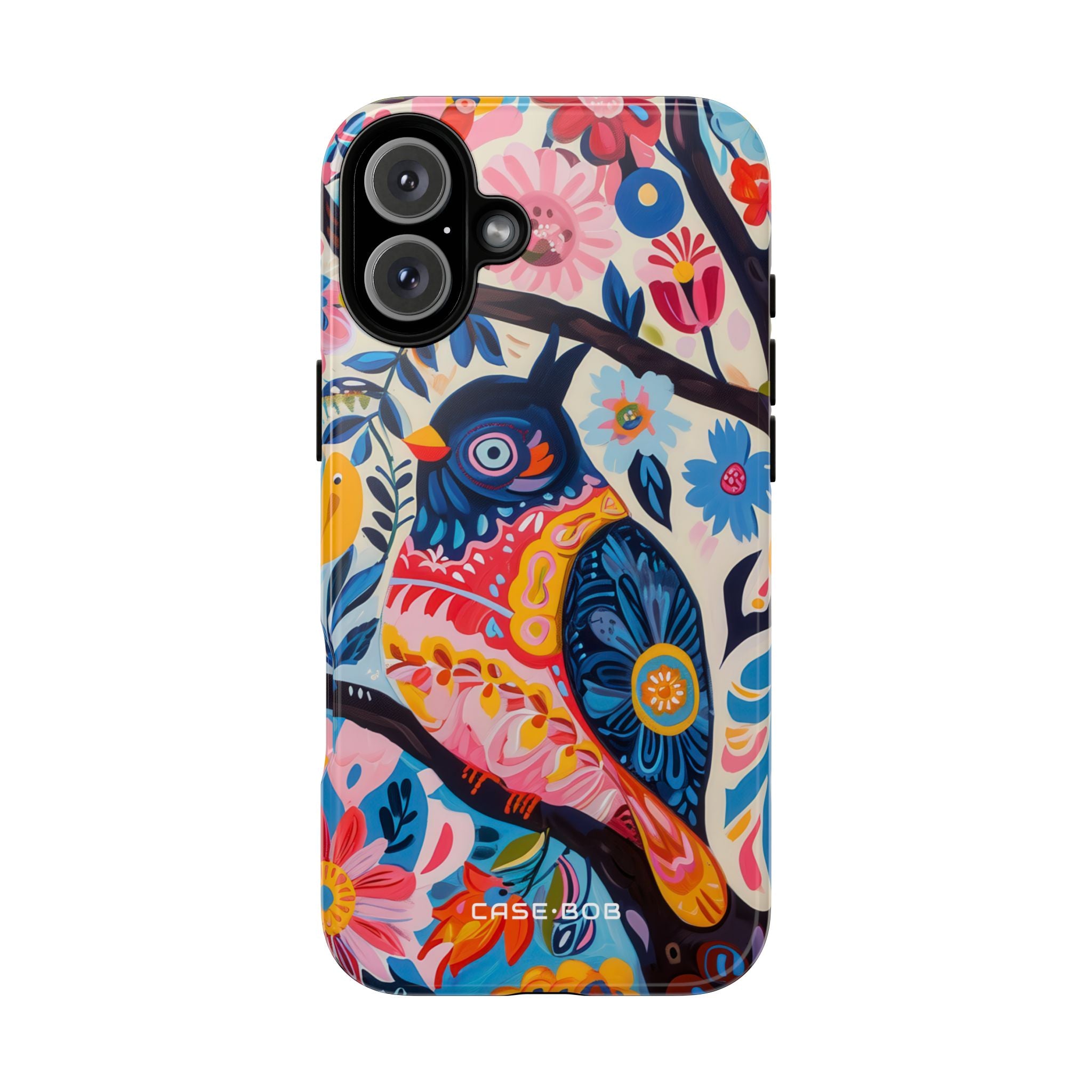 Owl Bloom iPhone 16 Plus Case - Tough
