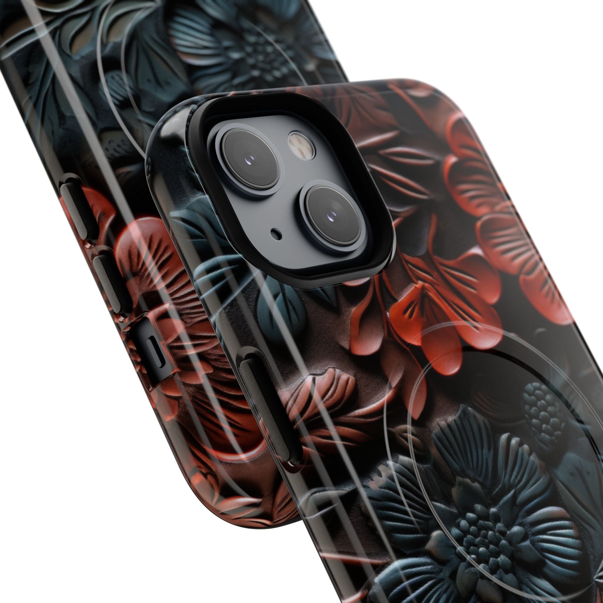 Carved Earth Bloom · Tough+ Coque de téléphone pour iPhone · Magsafe