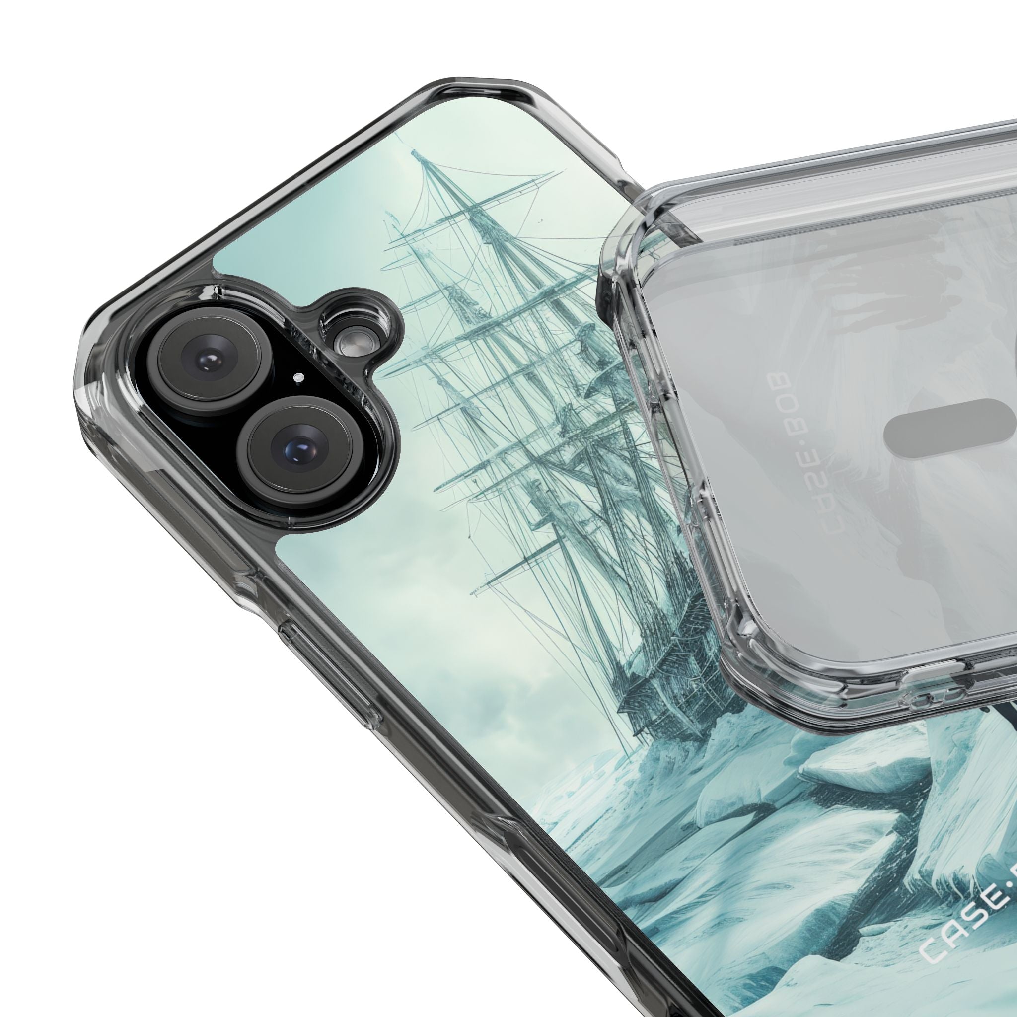 Icebound Ship iPhone 16 Case - Impact - CASE•BOB