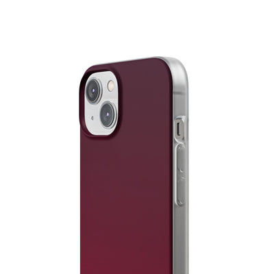 Red Lite Phone Case for iPhone - Deep Sangria Gradient