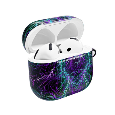 Electric Plasma Arbor · Hard Case for AirPods & AirPods Pro · Purple