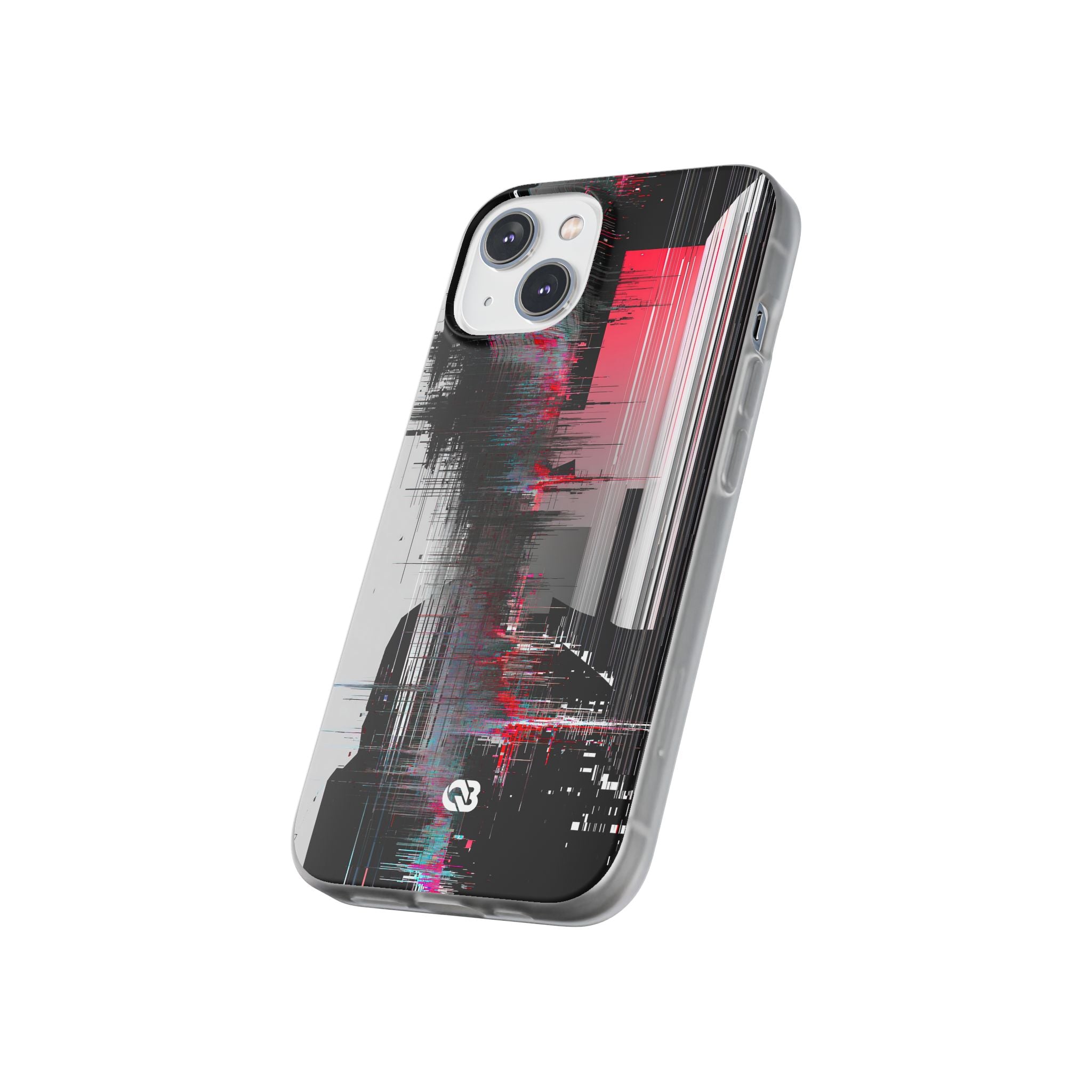 Black Lite Phone Case for iPhone - Crimson Data Leak
