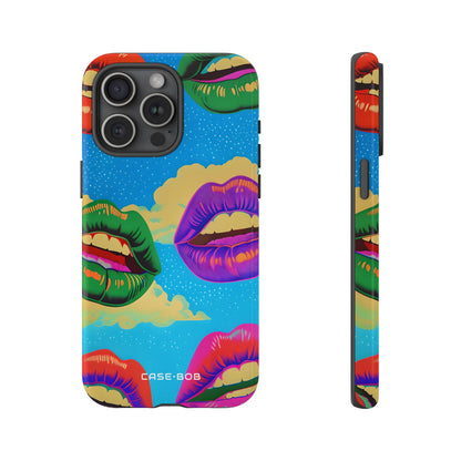 Colorful Lipscape iPhone 15 Pro Max Case - Tough