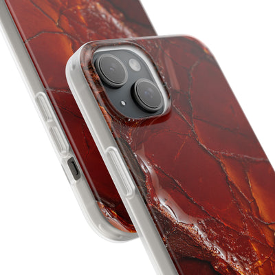 Amber Embrace · Lite Phone Case for iPhone ·  Brown