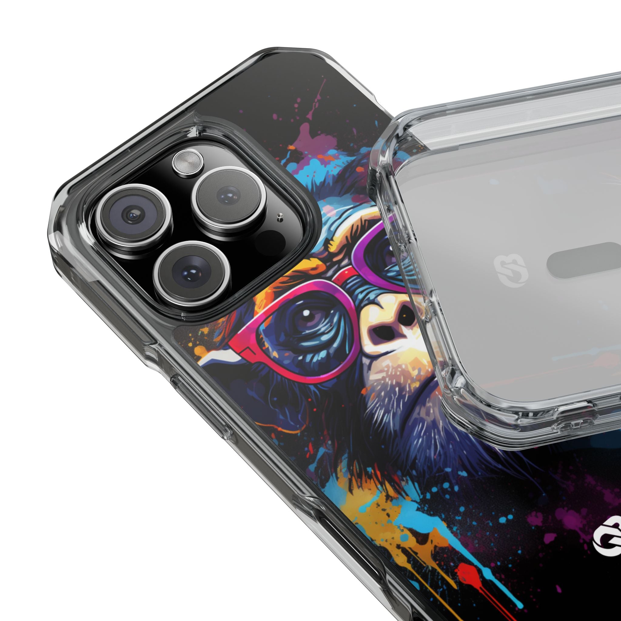 Neon Splatter Primate · Impact Magsafe