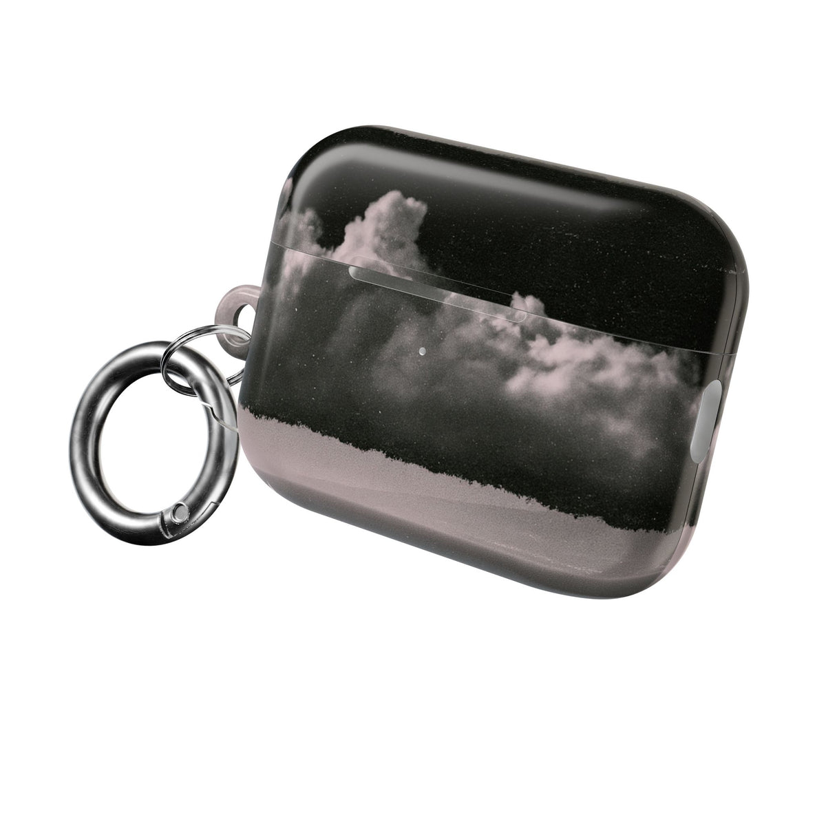 Crimson Horizon · Hard Case for AirPods & AirPods Pro · Black
