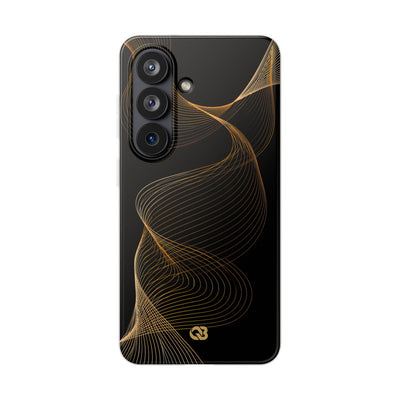 Gold Lite Phone Case for Samsung - Burnished Bronze Helix