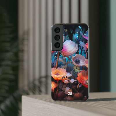 Luminous Poppy Glade · Soft Coque de téléphone pour Samsung