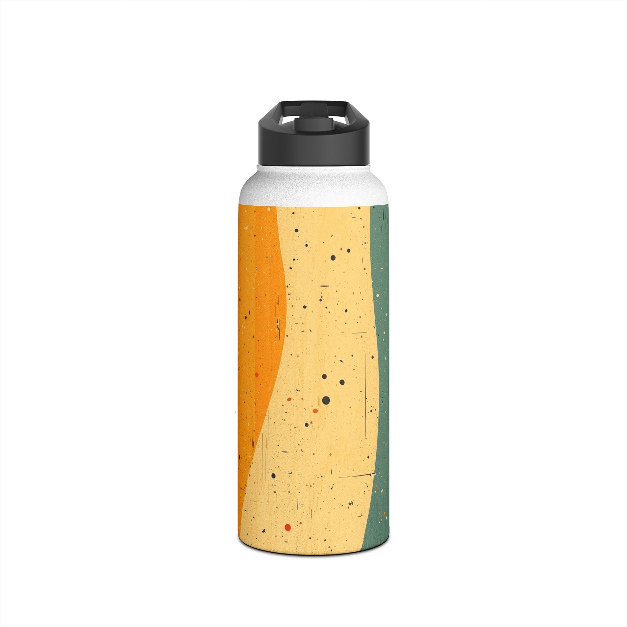 Wavy Spectrum - Stainless Steel Water Bottle
