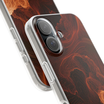 Amber Filament · Lite Phone Case for iPhone ·  Orange