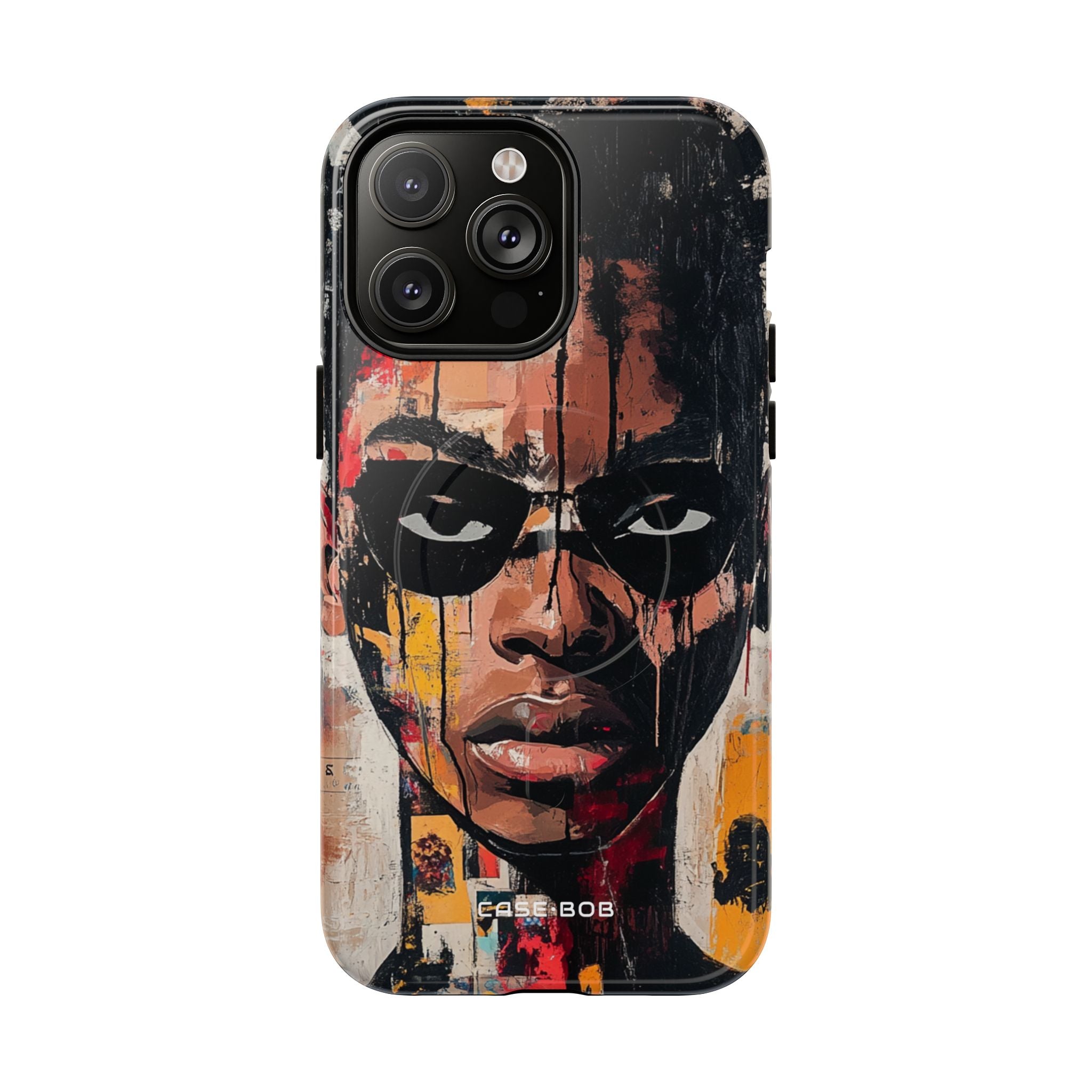 Masked Portrait Drips iPhone 14 Pro Max Case - Tough+