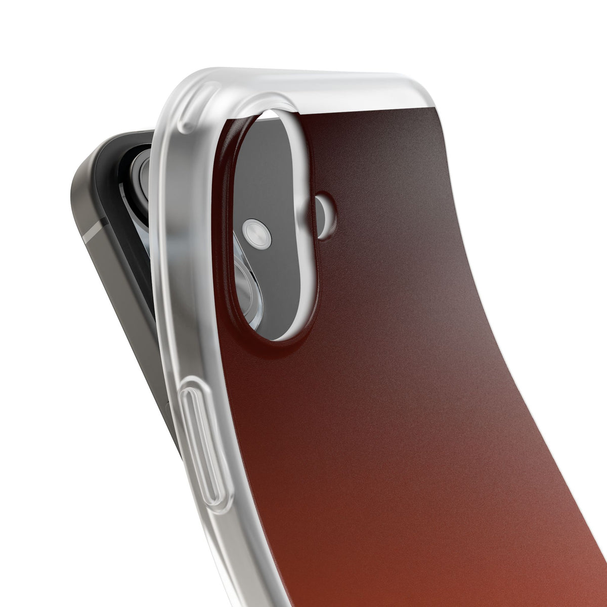 Burnt Amber Spectrum · Lite Phone Case for iPhone ·  Orange