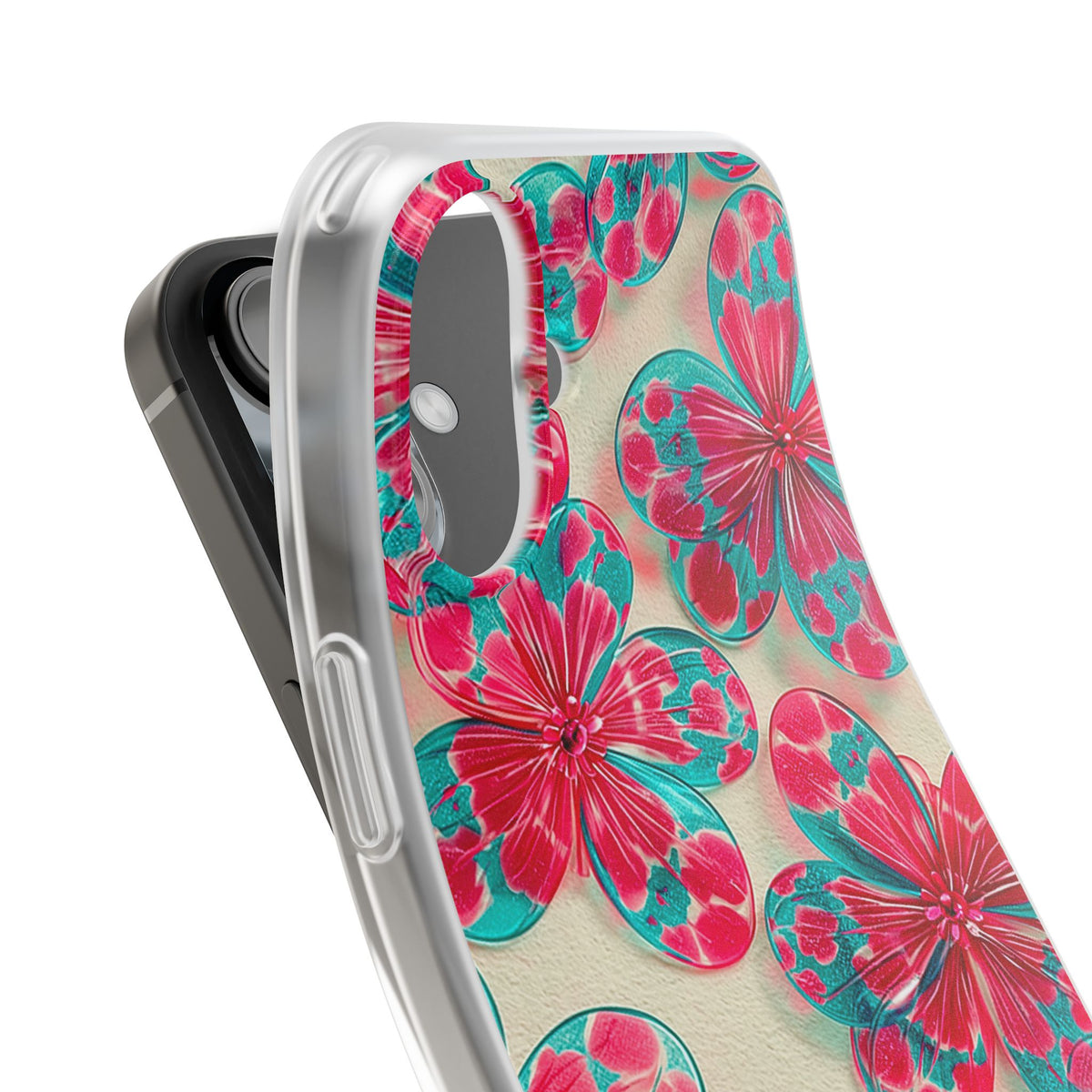 Lucite Jelly Bloom · Lite Phone Case for iPhone ·  Pink