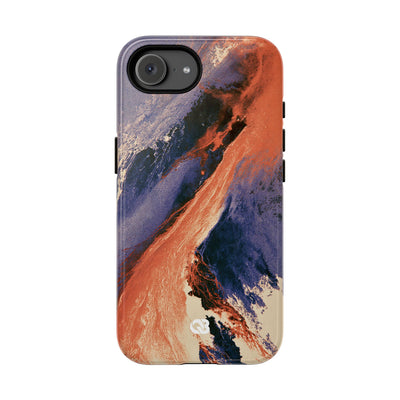 Solar Aura Drift · Tough Phone Case for iPhone · Orange