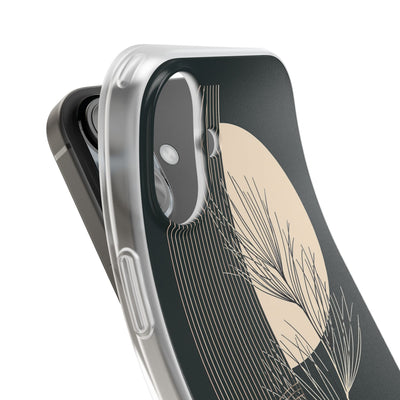 Black Lite Phone Case for iPhone - Obsidian Sand Willow