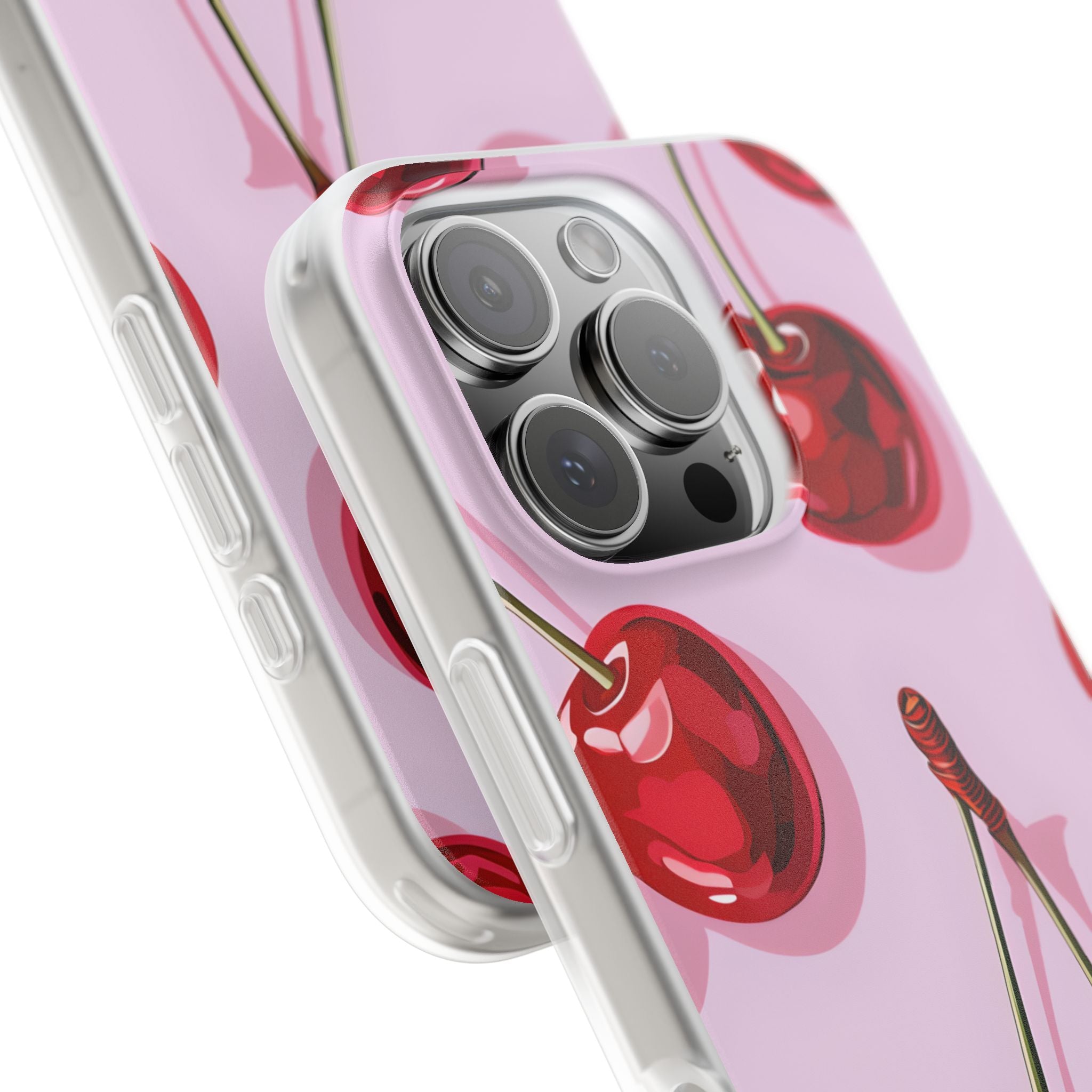 Ruby Gloss Cherry · Soft Custodia per iPhone