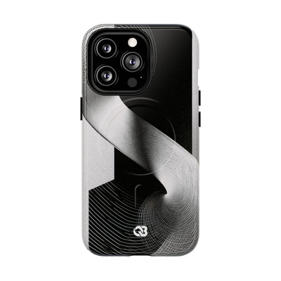 Orbital Helix · Tough 2.0 Magnetic Phone Case for iPhone · Black