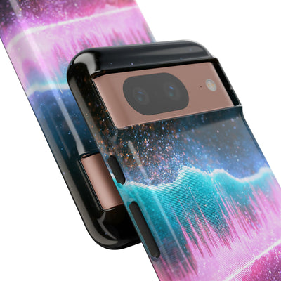 Digital Frequency · Tough Phone Case for Pixel ·  Pink