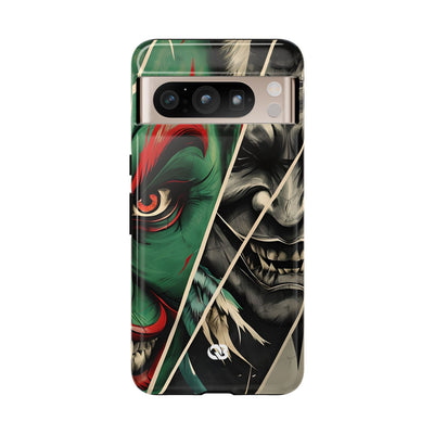 Emerald Oni Grin · Tough Handyhülle für Google Pixel