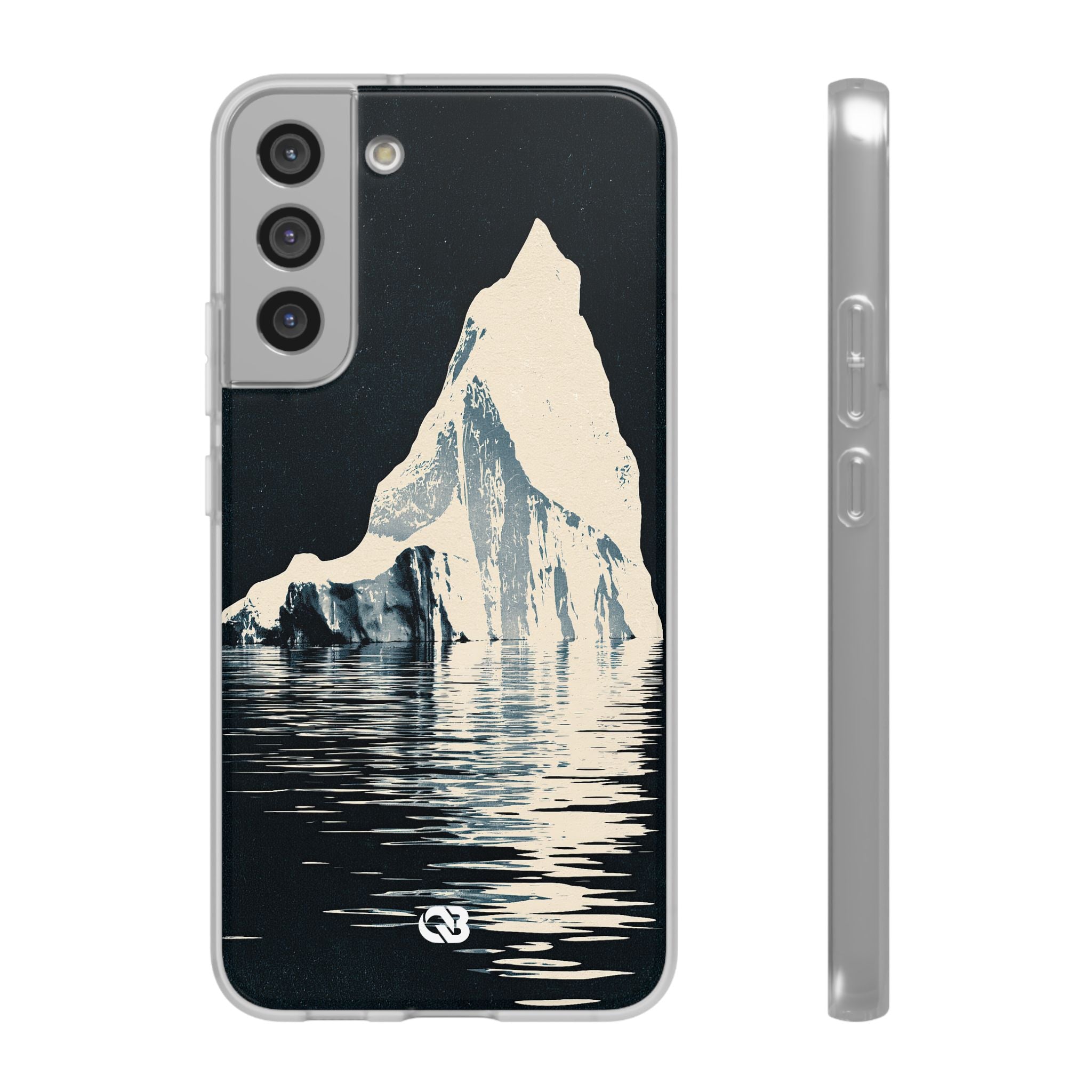 Blue Lite Phone Case for Samsung - Frozen Navy Monolith