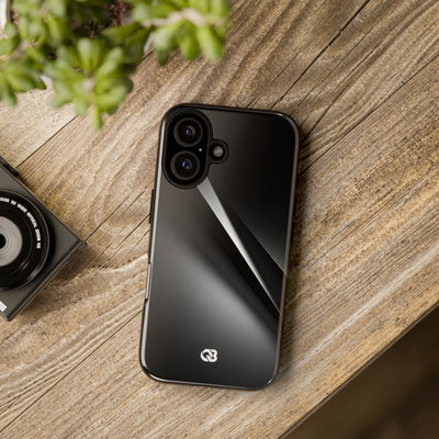 Obsidian Ridge · Tough Phone Case for iPhone · Black