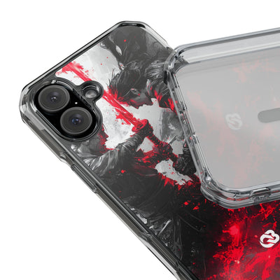 Shattered Crimson Duel · Impact Phone Case for iPhone · Magsafe