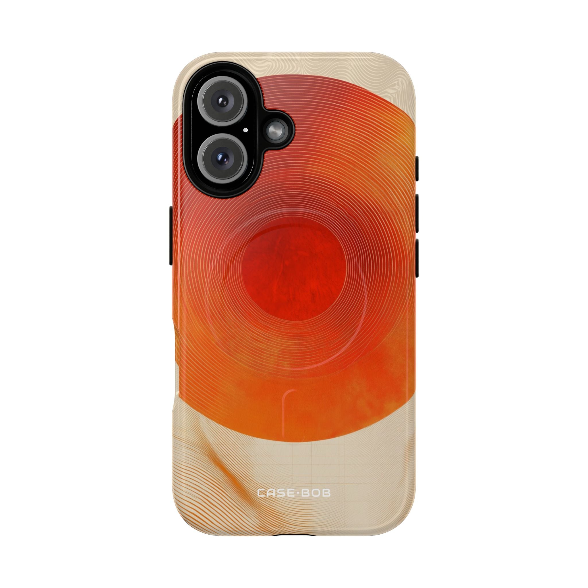 Sunburst Swirl iPhone 16 Case - Tough+