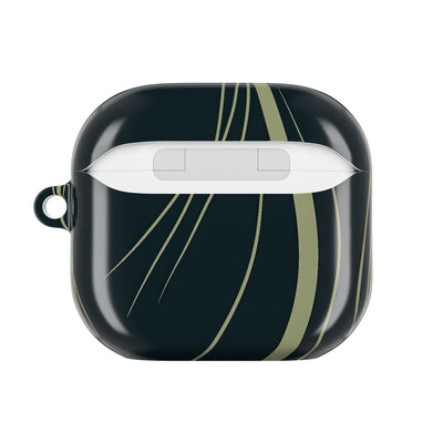 Serpentine Reeds · Hard Case for AirPods & AirPods Pro · Green