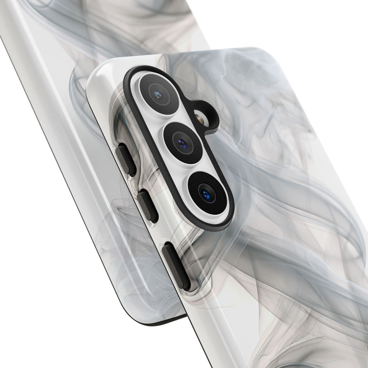 Vapor Noir · Tough Phone Case for Samsung · White