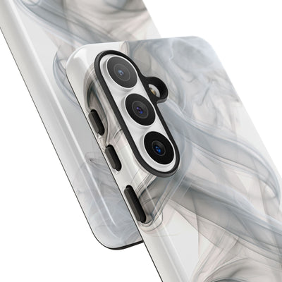 Vapor Noir · Tough Phone Case for Samsung · White