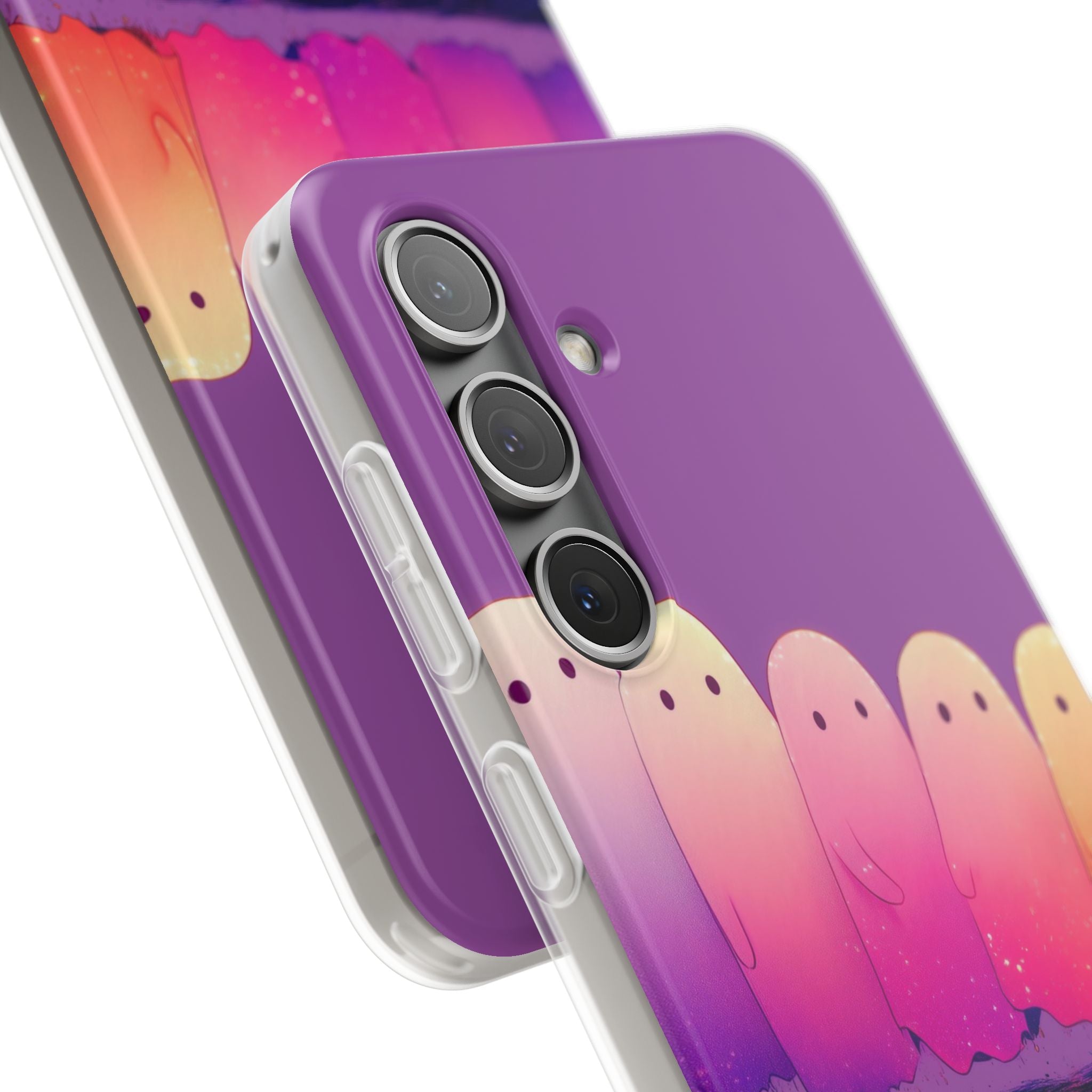 Ghost Glow Samsung S24 Cover - Blød