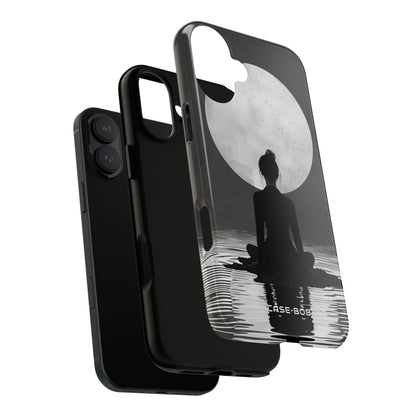 Moonlit Silhouette iPhone 16 Plus Case - Tough
