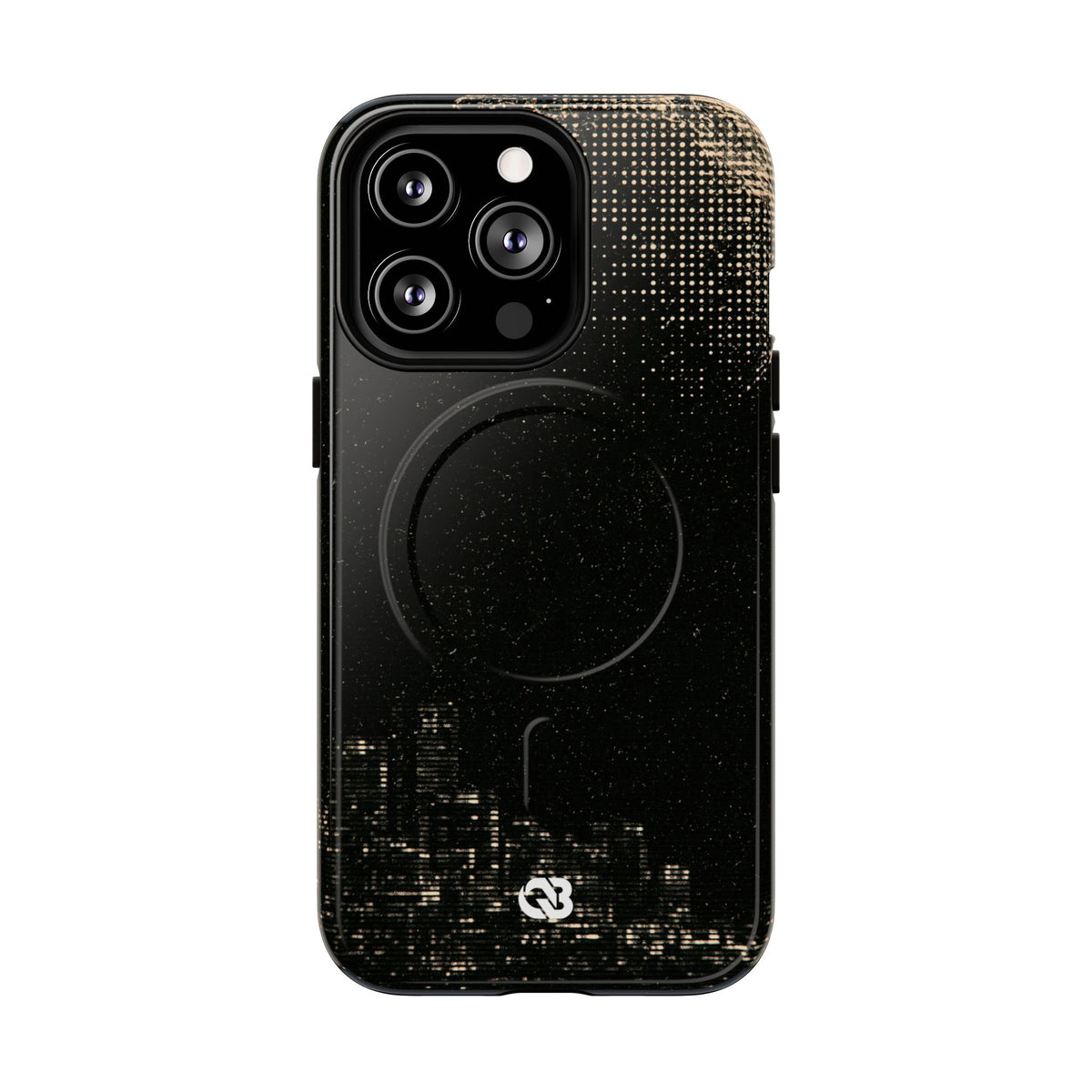 Lunar Metropolis Nocturne · Tough 2.0 Magnetic Phone Case for iPhone · Black