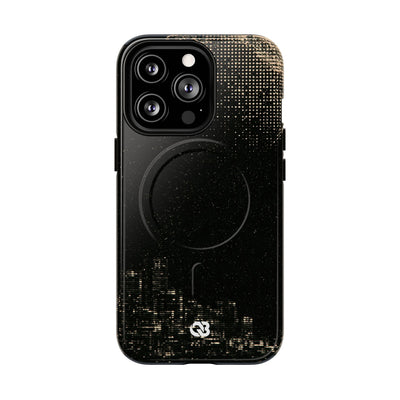 Lunar Metropolis Nocturne · Tough 2.0 Magnetic Phone Case for iPhone · Black