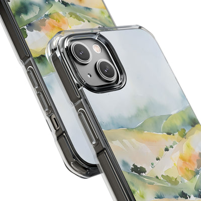Verdant Mist Valleys · Impact Phone Case for iPhone · Magsafe
