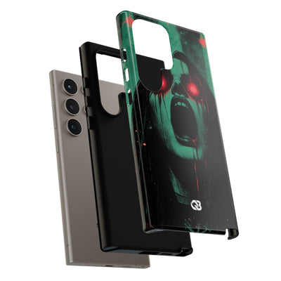 Crimson Emerald Scream · Tough Phone Case for Samsung