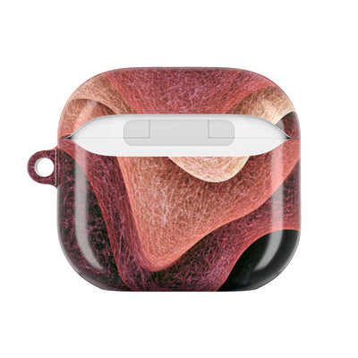 Rose Contour Waves · Hard Case for AirPods & AirPods Pro · Pink