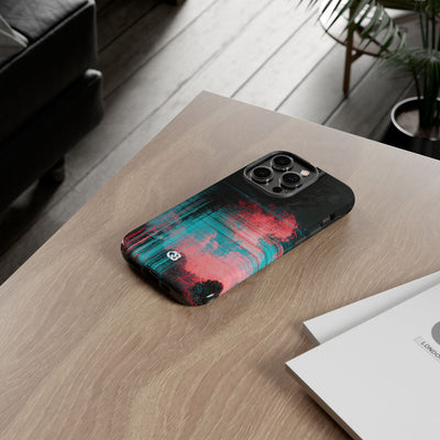 Digital Signal Drift · Tough Phone Case for iPhone · Black