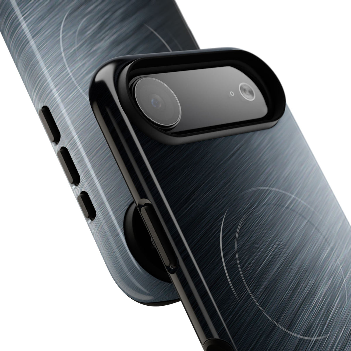 Brushed Obsidian Steel · Tough 2.0 Magnetic Phone Case for iPhone · Grey