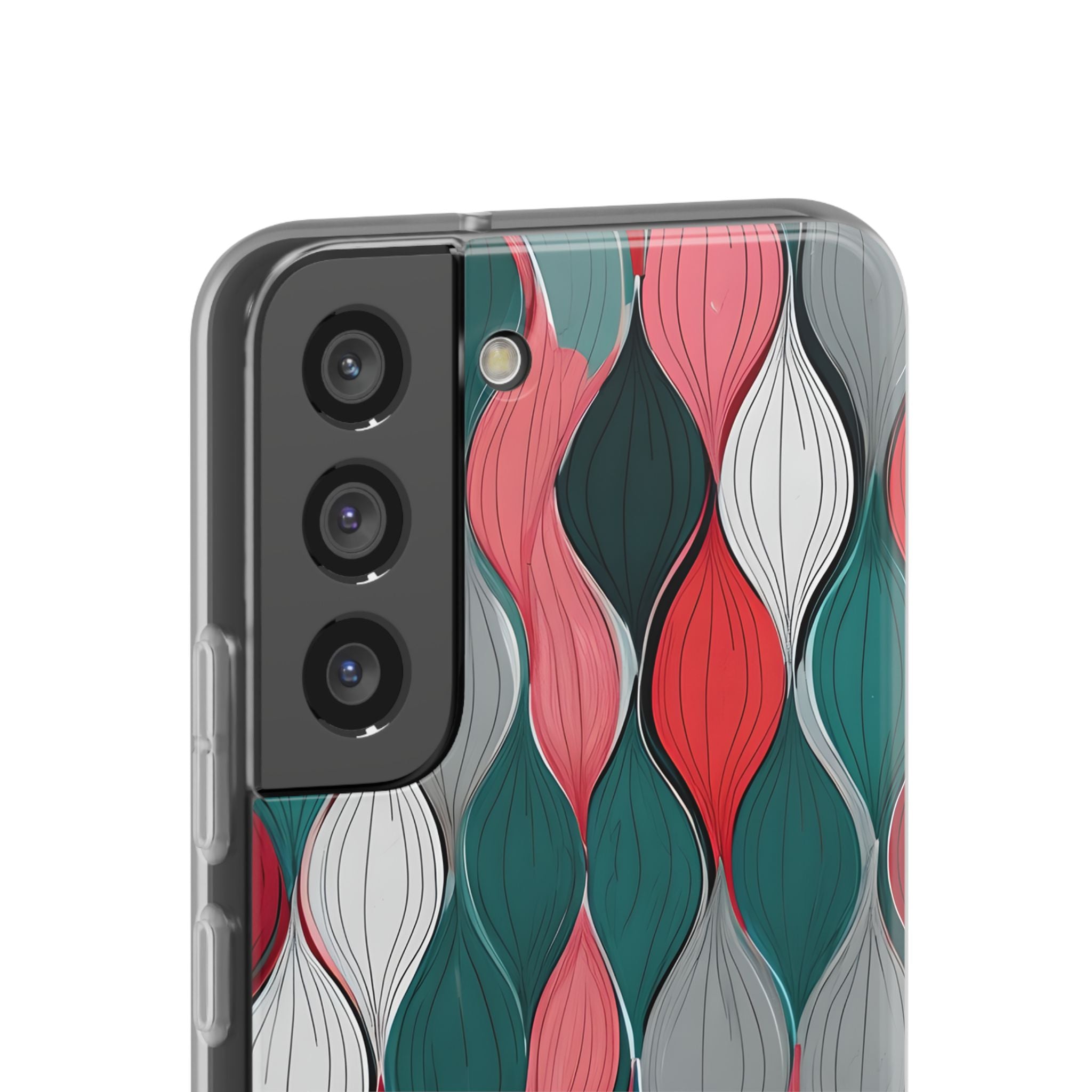 Slate Rose Ripple · Soft Phone Case for Samsung