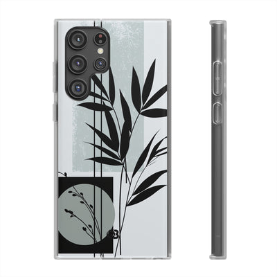 Grey Lite Phone Case for Samsung - Sage Bamboo Noir