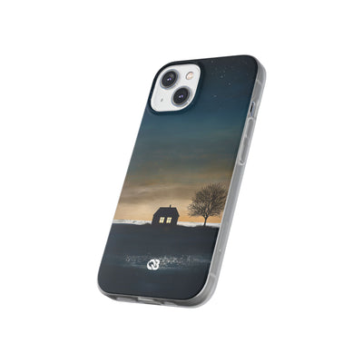 Midnight Cabin Glow · Soft Phone Case for iPhone