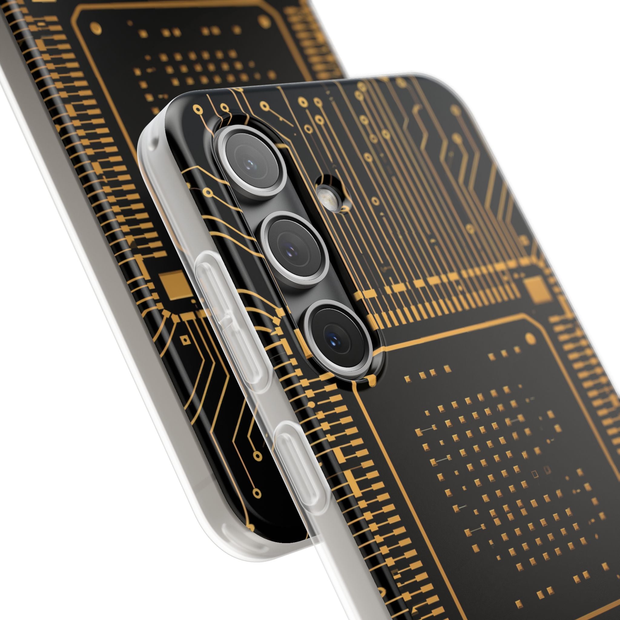 Gold Lite Phone Case for Samsung - Cyber Gold Processor